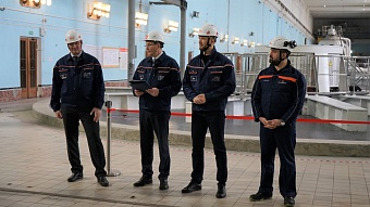 Депутаты Думы Иркутска приняли участие в открытии нового гидроагрегата на Иркутской ГЭС