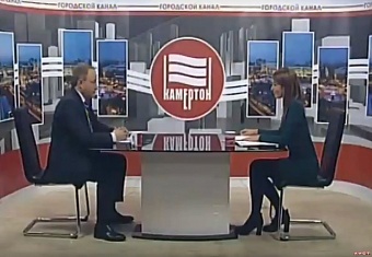 Депутат Алексей Распутин в программе "Камертон" на телеканале "АИСТ