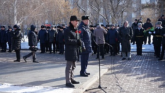 Вице-спикер Сергей Юдин принял участие в митинге в честь 35-й годовщины окончания войны в Афганистане 