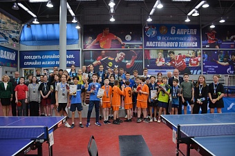 Подведены итоги инициативного проекта вице-спикера Сергея Юдина «Школьная теннисная лига»